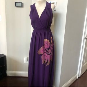 Beautiful Bold Floral Maternity Maxi Dress